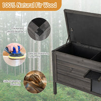 Outdoor Insulated Cat House for Winter, Weatherproof Wooden Feral Cat House