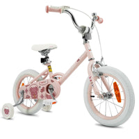 Children Training Bike with Adjustable Handlebar and Seat