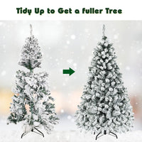 1.8/2.25/2.8M Christmas Tree with Branch Tips and LED Lights
