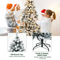 1.8/2.25/2.8M Christmas Tree with Branch Tips and LED Lights