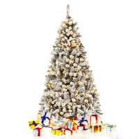 1.8/2.25/2.8M Christmas Tree with Branch Tips and LED Lights
