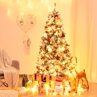 1.8/2.25/2.8M Christmas Tree with Branch Tips and LED Lights