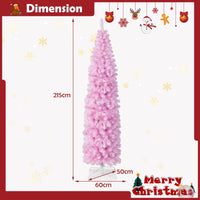 1.83M/2.15M Pre-Lit Artificial Christmas Tree with 475/670 branch tips for Decoration