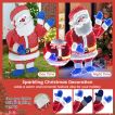 Lighted Santa Claus Christmas with 6 Lighting Modes for Decoration