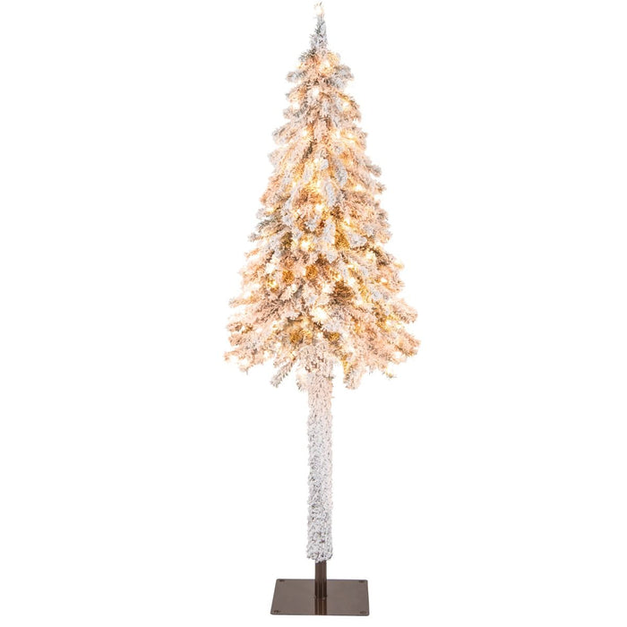 185CM Pre-Lit Artificial Christmas Tree with 442 Branch Tips