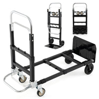3 in 1 Convertible Hand Truck with Retractable Handle and Wheels