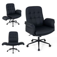 Criss Cross Chair with Rocking Backrest and Removable Cushion