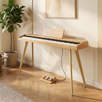 Electric Piano for Beginners with 800 Tones 600 Rhythms and USB MIDI