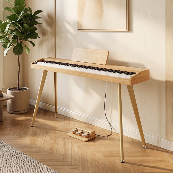 Electric Piano for Beginners with 800 Tones 600 Rhythms and USB MIDI
