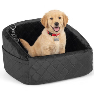 Dog Car Seat for Small and Medium Pets Soft Travel Dog Booster Seat
