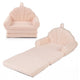 2-in-1 Kids Flip Out Sofa with Soft Fabric Cover for Playroom