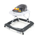 Foldable Baby Walker with 3 Adjustable Heights Comfy Padded Seat Lights and Music Tray