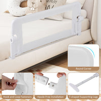 Foldable Bed Rail for Toddlers with Detachable Oxford Fabric Cover