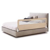 180 x 56 cm Foldable Mesh Bed Rail with Safety Straps for Toddlers