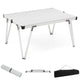 Folding Camping Table with Storage Bag and Waterproof Desktop