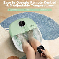 Folding Foot Bath Massage with Heat and Remote Control