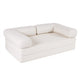 4-in-1 Folding Sofa Bed Convertible Futon Couch with Comfy Corduroy Cover