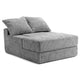 Folding Sofa Bed Convertible Sleeper Chair with Dual Pillows