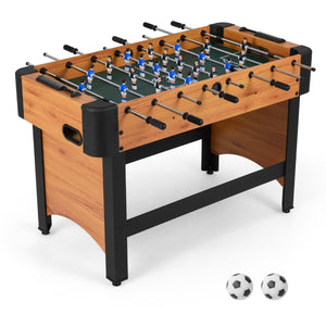 Foosball Table with 22 Players and 2 Balls for Kids and Adults