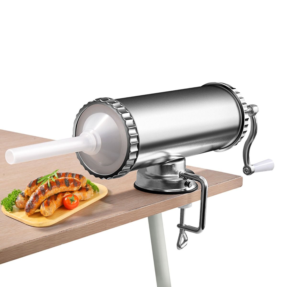 3L Horizontal Sausage Filling Machine with 3 Filling Nozzles