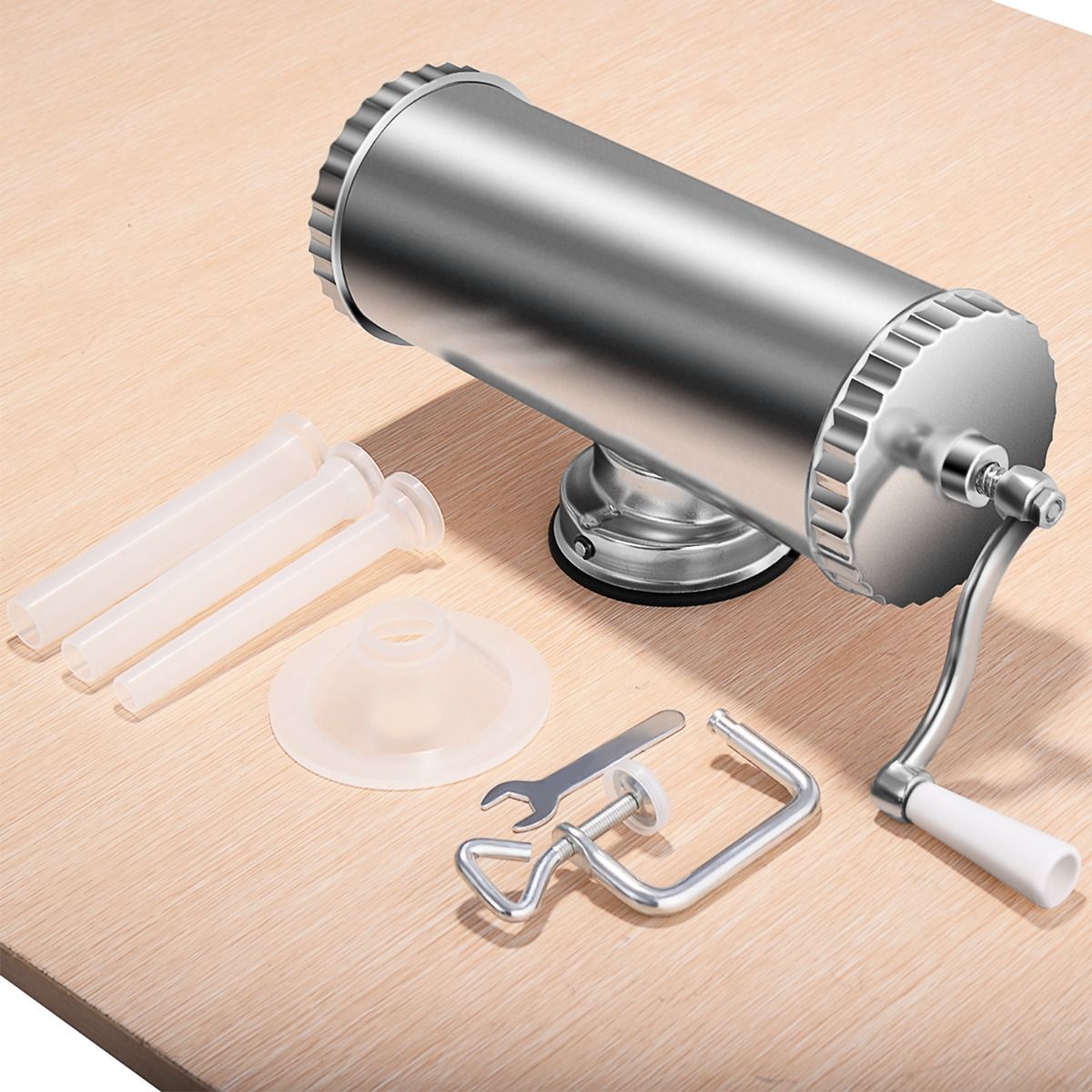 3L Horizontal Sausage Filling Machine with 3 Filling Nozzles
