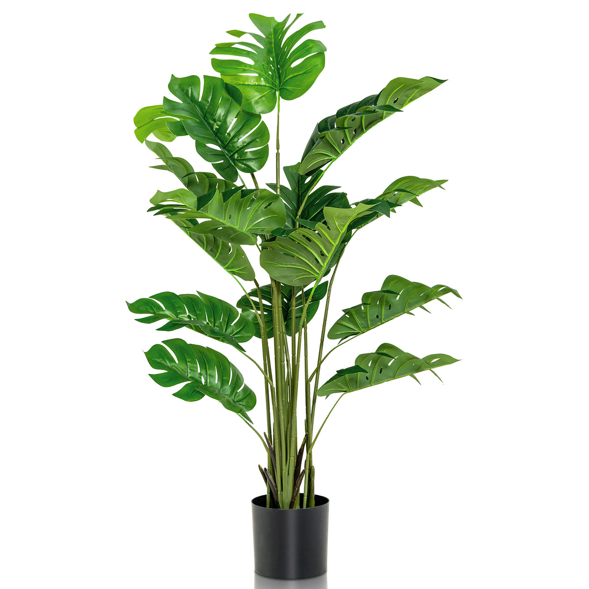 1.5M Artificial Tree Faux Monstera Deliciosa Plant for Home Indoor & Outdoor