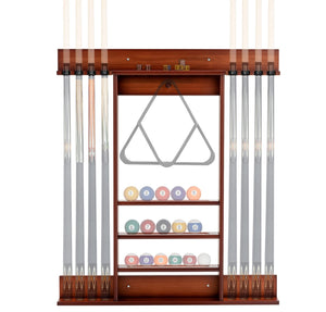 Billiards Pool Cue Rack Only, Wall Mounted Billiard Stick Holder