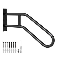 1 PCS U-Shape Safety Stair Railing for 1-3 Steps Porch Deck Indoor