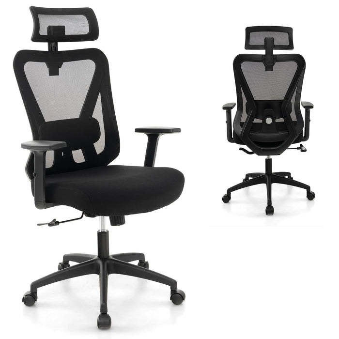 Giantex Adjustable Home Office Chair, Ergonomic Swivel Task Chair