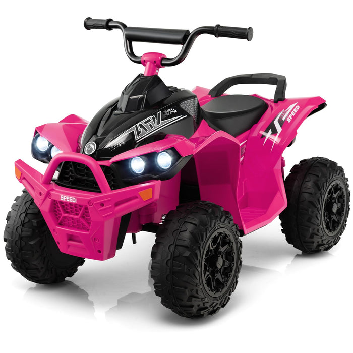 12V Kids Ride On ATV with High/Low Speed and Comfortable Seat