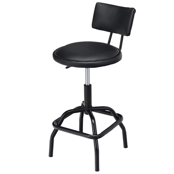 Giantex Adjustable Height Bar Stool, 360 Degree Swivel barstool, Black