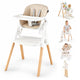 7-in-1 Convertible Foldable Baby High Chair w/Adjustable Tray