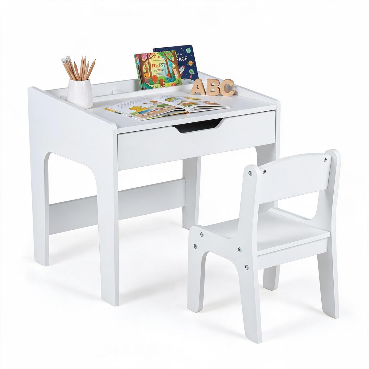 Children Writing Workstation for Boys Girls Ages 3+ for Reading Drawing Playing