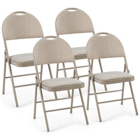 2/6 Pieces Foldable Chairs, Portable Folding Chairs