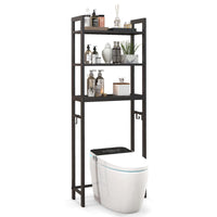 Giantex Over The Toilet Storage Shelf, Space Saving Metal Bathroom Organizer