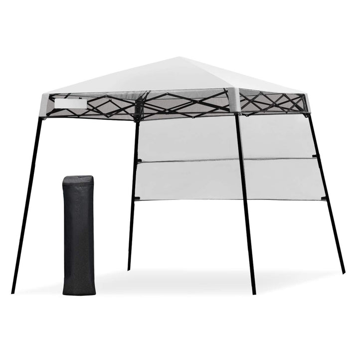 2.1m x 2.1m Slant Leg Pop-up Canopy, Outdoor Tent for Sun Protection