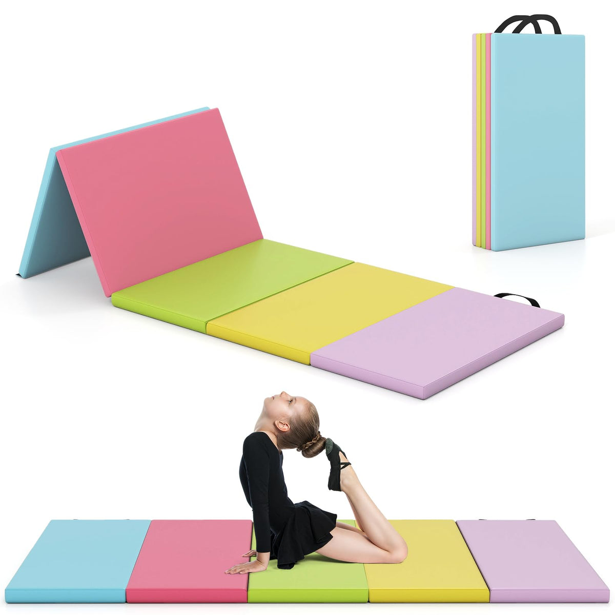 5-Panel Folding Gymnastics Mat