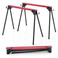 Saw Horses 2 Pack Folding, Portable Lightweight Work Horse