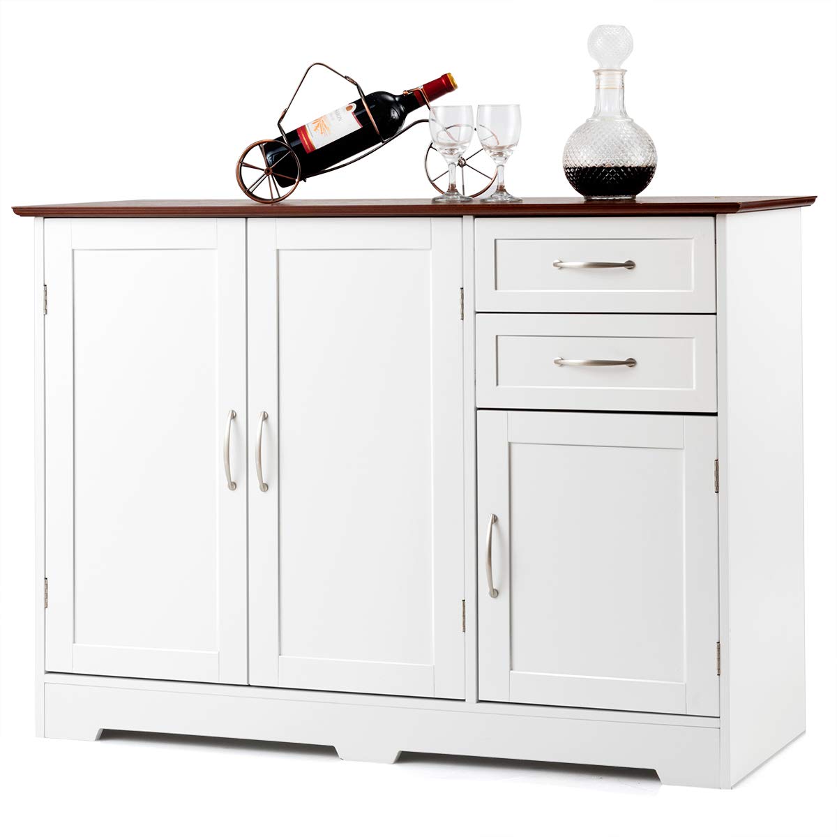 Giantex Buffet Sideboard Storage Cabinet