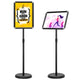 Giantex Floor Poster Stand Stand Height Adjustable