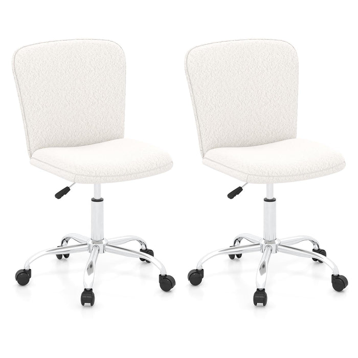 Height-Adjustable Ergonomic Mesh Chair, 2 Pack