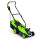 12-Amp Corded Electric Lawn Mower with 5-Position Height Adjustment