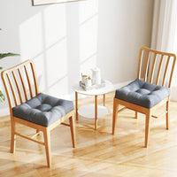 2 Pieces 50x50cm Outdoor Seat Cushions, Waterproof & Sun Protection for Indoor and Outdoor