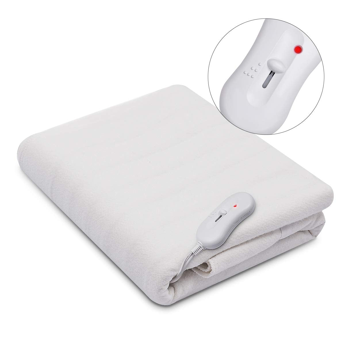 Massage Table Warmer Pad Digital Heat Settings Digital Timer Portable Auto Overheat Protection