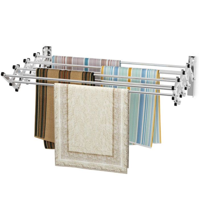 Giantex Wall Mounted Clothes Drying Rack