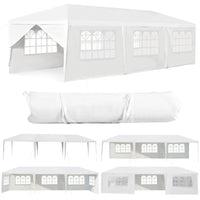Waterproof Gazebo Tent with 6 Removable Side Panels for Party