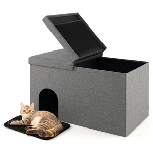 Cat Litter Box Enclosure Hidden Furniture