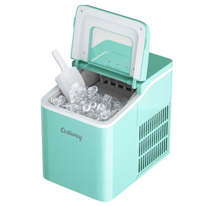 Countertop Ice Maker, Bullet Ice Cubes Ready in 8 Mins