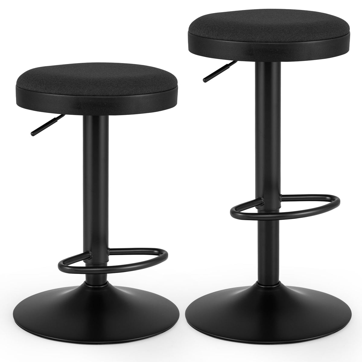 Giantex Bar Stools Set of 2, Kitchen Bar Stools Counter Height Chairs