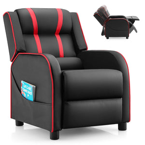Kids Recliner Chair with Side Pockets